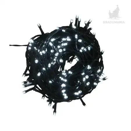 instalatie led pentru brad cu luminite lumina neutra lungime 7 metri